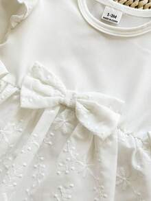 Vintaside Kids Robe décontractée à manches longues et col rond pour nouveau-né, avec ceinture. Convient pour les sorties, les vacances et les jeux.