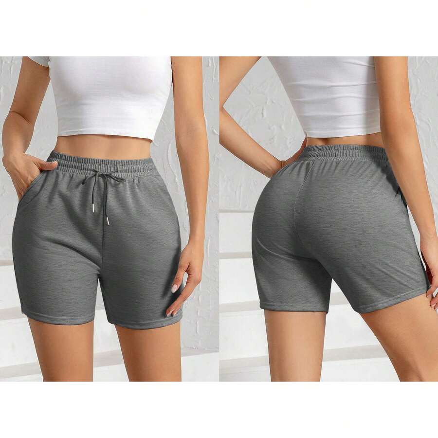 Women Sports Pants - Grey - View 1