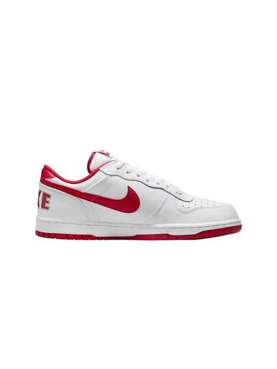 Nike Big Low Men's Sneakers White Red 355152