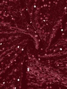 Avantive Women's Elegant Sequin Backless Mini Dress, Autumn - Burgundy - View 6