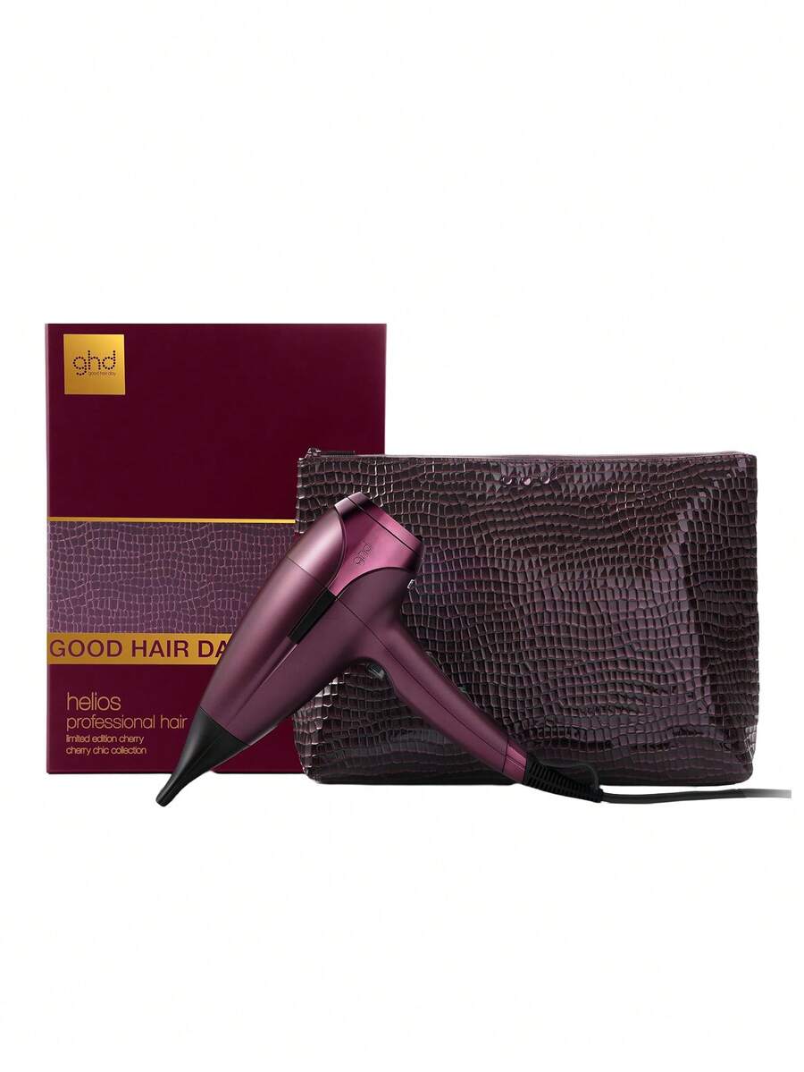 ghd Helos Hair Dryer In Cherry Chic - Burgundy - View 1