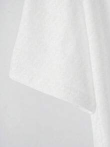 女士宽松贝壳印花圆领短袖T恤，适合夏季