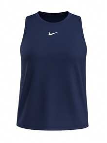 Nike Classic Women's Dri Fit Tank Top Navy Blue - Màu xanh hải quân - Xem 1