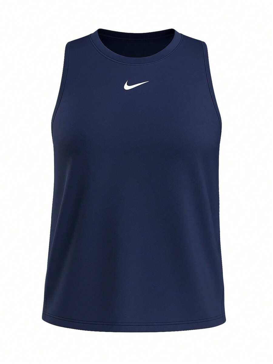 Nike Classic Women's Dri Fit Tank Top Navy Blue - Màu xanh hải quân - Xem 1