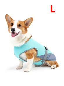 Dog Cooling Vest For Summer, Lightweight Jacket Dog Cooling Shirt, UV Protection Cooling Harness For Outdoor Activity With Breathable Mesh ,Sizing For Small, Medium And Large Dogs - Multicolor - View 10