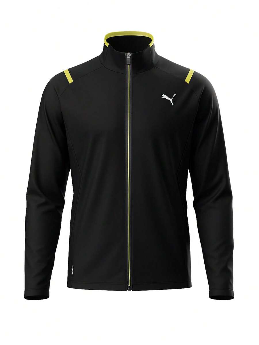 Puma Men's Training Jacket Black - Noir - Voir 1