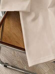 Manfinity Joysei Standard Fit Men's Khaki Short Sleeve T-Shirt - Khaki - View 6