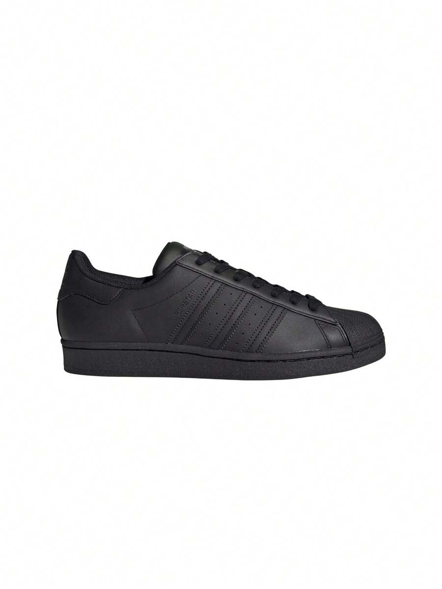 Adidas Superstar Men's Sneakers Black JI0081 - Negro - Ver 1