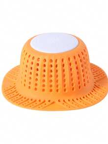 水槽防堵塞硅胶排水盖，浴室排水口毛发防堵塞过滤器，下水道过滤网 - 彩色 - 查看 7