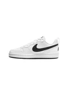 Nike Court Borough Low Recraft Kids Sneakers White Black DV5461 - White/Black - View 6