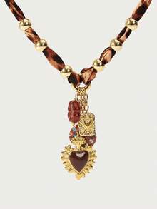 Glisma Women Chokers,Outfits,Gothic/Goth,Old Money,Beaded,Western Jewelry,Metallic/Texture,Gemstone,Fall/Autumn/Winter,For Mom/Women/Girl/Mother,Premium,Vintage,Cross