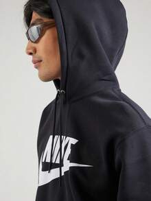 NIKE M NSW CLUB HOODIE PO BB GX Men's HOODIE BV2973-010 - Black - View 3