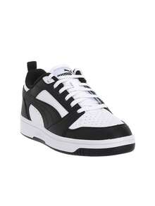 01 Rebound V6 Low Unisex Sneakers Black 39232801 - Black White - View 2