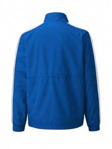 Puma Cross The Line Men's Jacket Blue - Blue and White - View 2
