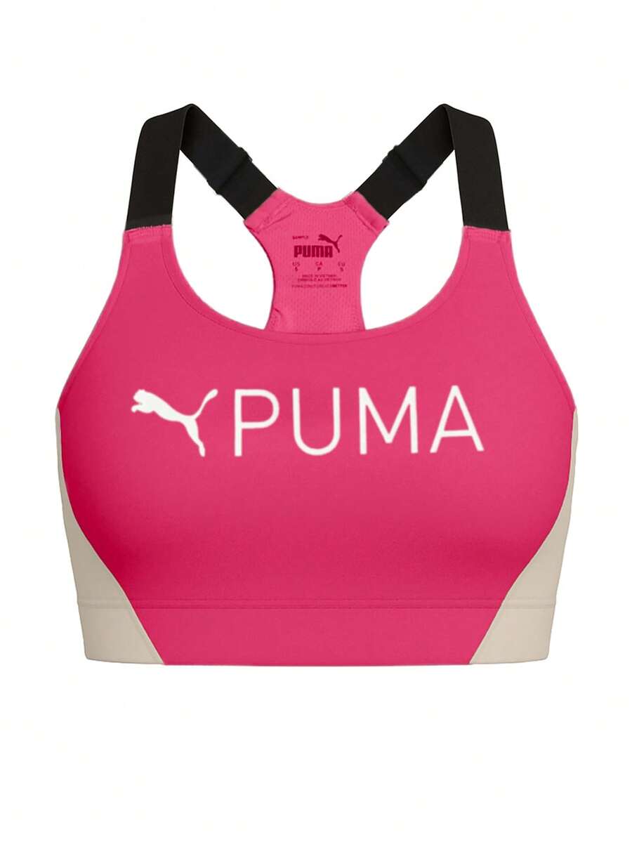 Puma 4Keeps Eversculpt Women's Bra Pink - Hồng - Xem 1