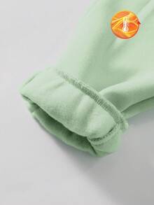 SHEIN Playful Pals GraphicGems 3件套休闲舒适纯色女童运动裤 - 彩色 - 查看 3