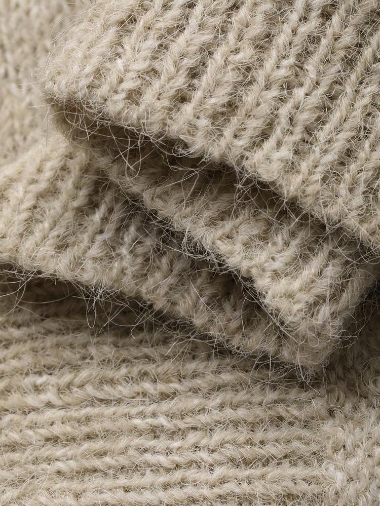 Women's Elegant Asymmetrical Shoulder Short Sleeve Sweater Off The Shoulder