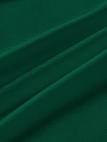 Manfinity Joysei Christmas Green Oversized Loose Fit Drop Shoulder Thick Pullover Pullover Sweatshirt For Men - Green - View 5