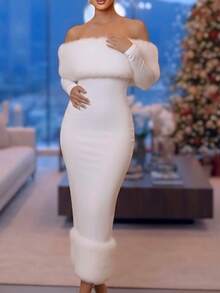 Women Long Dresses - blanco - View 3