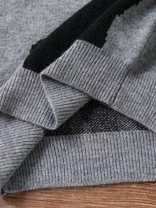 Sparklyn Autumn/Winter Knit Sweater Set For Women, Loose Casual Crew Neck Pullover Sweater And Wide Leg Pants2 Piecesce Outfit Sweater Pants Set Girls Sweater Sets Black And Grey Outfit Sweatshirt Straight Pants Suit Teen Girl Off Shoulder Loose Fit Collared Dress, Versatile For Home, Outing, Party, Back To School Off The Shoulder Dress Dress With Sleeves Mini Dress Knit Dress Cream Dress Girls Sweater Sets Teen Girl Brown Set Teen Two Piece Long Sleeve Set Tweens Two Piece Set Girl Knit Set 2 Piece Set Women Girls Sweater Sets Teen Girls Loungewear Set Sweatshirt Straight Pants Suit Tween Girl Two Piece Set Teen Girl Girl Knit Set Girls Autumn Outfits Girl Clothes Autumn And Winter Clothes Long Sleeve Knit Top And Pants Set Ribbed Knit Two Piece Set Teen Knit Set - Black and White - View 7