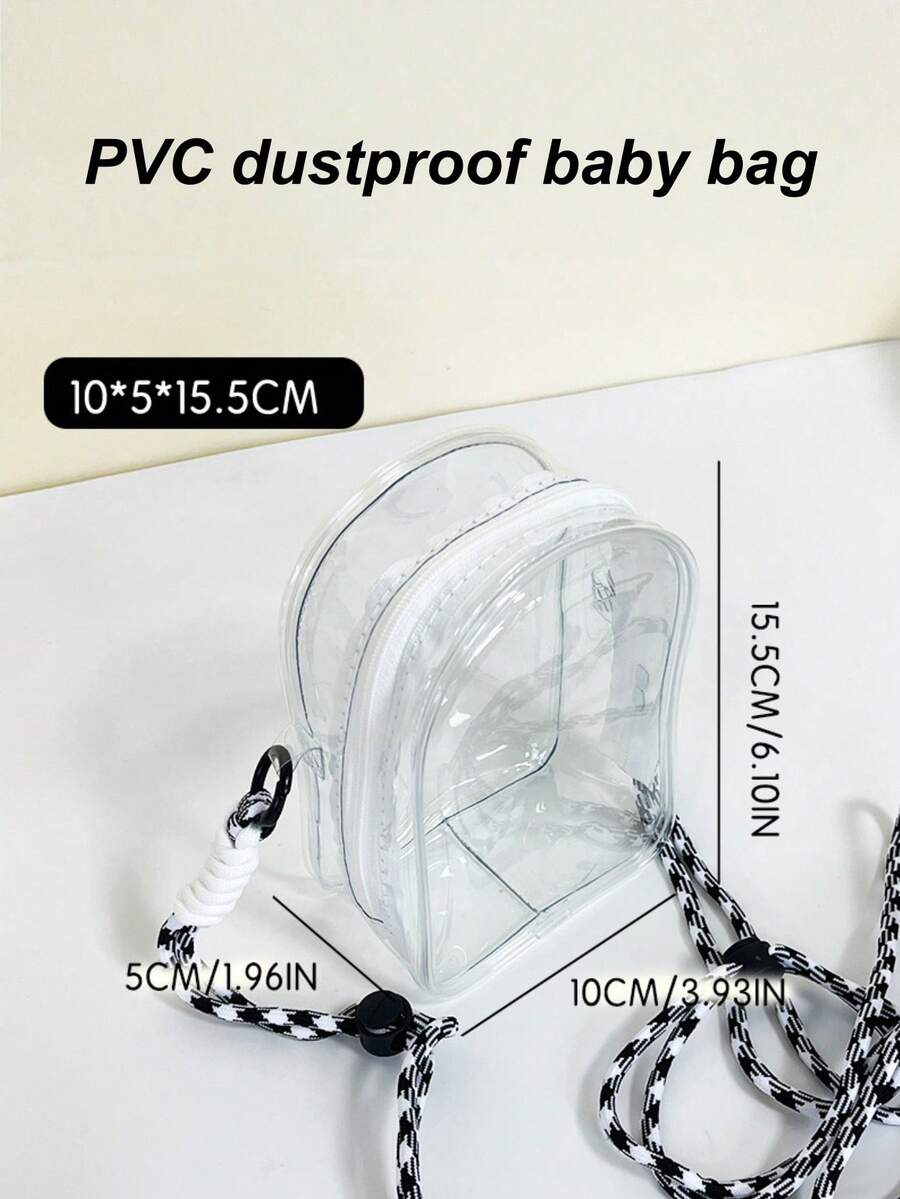 Tas Bahu Sidekick PVC Transparan 15cm (Tidak Termasuk Boneka) Tas Pembawa Figur Koleksi Pesta untuk Cosplay, Rave, Festival, Konser, Perjalanan, Belanja, Aksesori Penggunaan Sehari-hari - MultiWarna - View 1