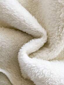 SHEIN Vintaside Kids Baby Girl Floral Print Zip-Up Hooded Padded Warm Coat, Fashionable And Stylish For Winter