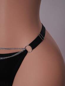 AltCore Culotte tanga sexy et  pour femmes - Noir - Voir 1