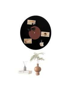 Cirelle 1PC Vinyl Record Felt Board No Drill Wall Decor Retro Classical Photo Display Bar Cafe Atmosphere Background Wall Hanging Decorations - Multicolor - View 7