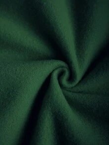 Sudadera Mujer Estilo Casual Navidad Estampado Papá Noel Diseño Creativo Suelta Cuello Redondo Manga Larga Invierno Fiesta Sudadera - Verde - Ver 3