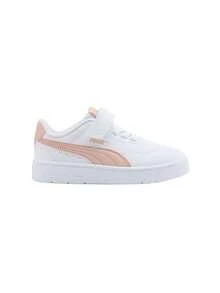 Puma Court Lally AC PS Kids Sneakers White Pink 402305