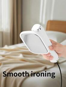 Teckwe 1个200毫升ABS塑料手持蒸汽熨斗，迷你便携式电熨斗，USB插头供电，去除褶皱，易于存放，轻巧符合人体工程学设计，适合感恩节、日常居家办公、旅行、出差、所有季节，衣物护理工具，便携式蒸汽熨斗，家用小工具。 - 彩色 - 查看 7