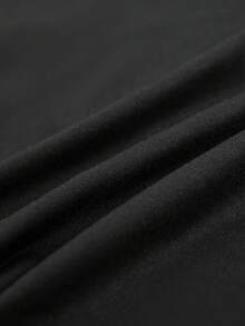 NEON BLANC Men's Graphic T-Shirt With Patchwork Design, 2 In 1 Style, Long-Sleeved, Street Fashion, Crew Neck Long-Sleeved Top - Multicolor - View 3