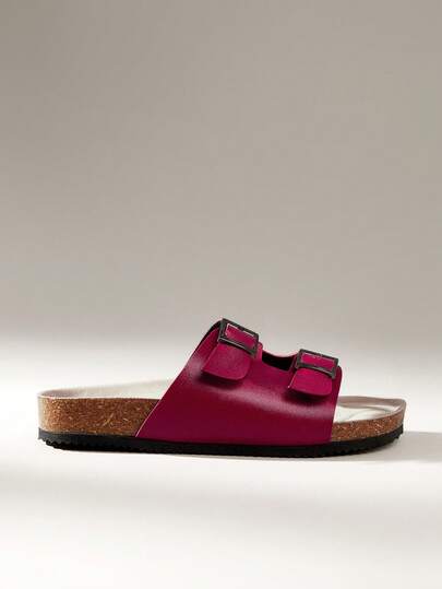 Solecia 女士休闲百搭厚底坡跟凉鞋，夏季