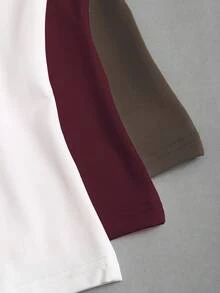 Sweetra 女士休闲褶皱圆领背心，夏季 - 彩色 - 查看 6