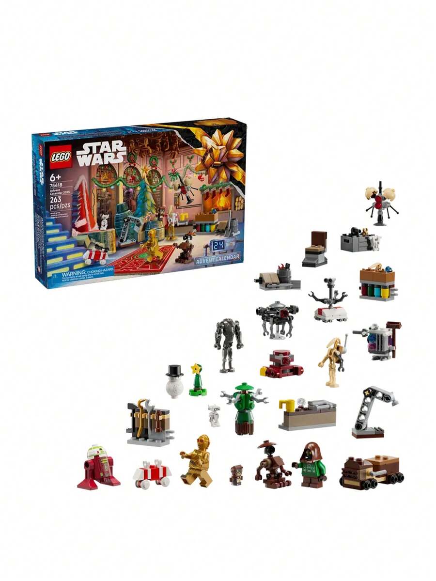 LEGO Star Wars™ Advent Calendar 2025 BOYS FIRST 75418 - Multicolor - Ver 1
