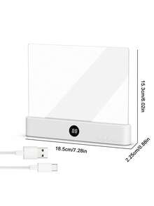 Teckwe The Tablet Reading Light Is Lightweight And Designed Specifically For Night Reading. The LED Tablet Reading Light In The Study Eliminates Light Interference And Provides An Immersive Reading Experience 1200 MAh Type-C Charging Port - Multicolor - View 7