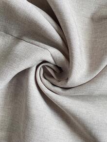 Easowa Collared Button Front Waist Cinched A-Line Short Sleeve Shirt Dress, Casual Relaxed Elegant Office Vintage Style, Preppy Dress Classy Summer Dress Casual Dress - Light Grey - View 8