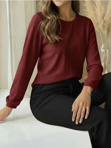 Women Lounge Sets - Negro  Rojo - 查看 2