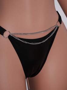 AltCore Culotte tanga sexy et  pour femmes - Noir - Voir 6