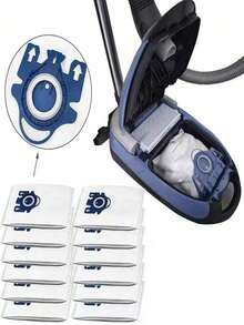 4/6/8/12 Pcs Efficiency Vacuum Cleaner Replacement Bag - Multicolor - View 4