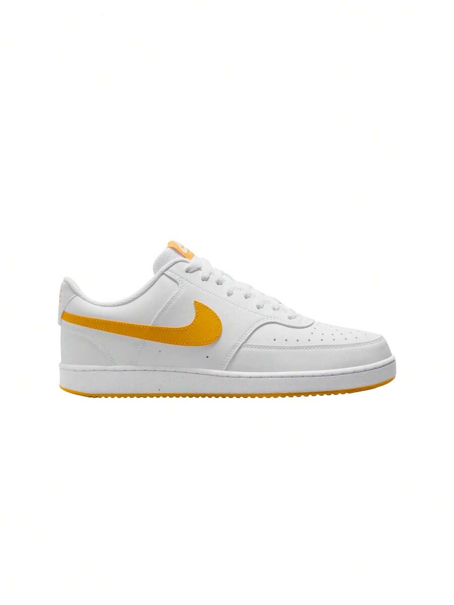 Nike Court Vision 男士运动鞋 白色/大学金 HF1744-100 - White/University Gold - 查看 1