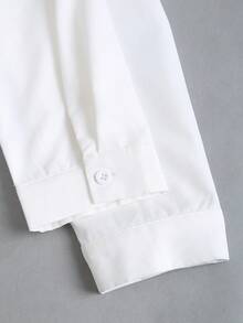 Sweetra طقم قطعتين بطراز بريبي مكون من قماش مربعات ملصق مع خصر مشدود وياقة كلاسيكية، حافة غير متماثلة، متعدد الاستخدامات يناسب جميع الملابس، طلة فتاة حلوة وأنيقة، إطلالة موسمية للخريف المبكر - متعدد الألوان - مشاهدة 5