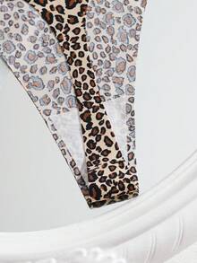 Seamless Sexy Leopard Print G-String, Minimalist & Fashionable, Suitable For Summer ClassicAnimalPrint - Multicolor - View 4