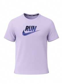 Nike Miler Run Energy Men's T-Shirts Purple - Multicolor - View 1