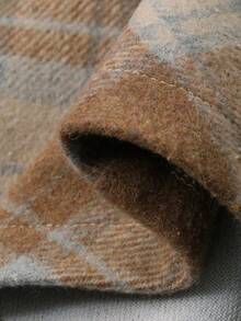 DAZY Women's Plaid Mini Skirt, Casual And Youthful - Coffee Brown - View 8