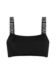 Calvin Klein Intense Power Women's Bandeau Bikini Top Black - 黑色 - 查看 2