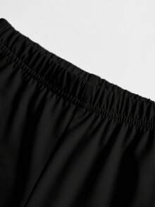 Baby Girl Casual Daily Commute Fashion Street Leopard Print Cherry Letter Graphic Short Sleeve T-Shirt And Flare Pants Set, Spring/Summer/Autumn - Multicolor - View 6