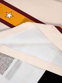 GARFIELD | SHEIN Women's Casual Numeric & Cat Print Round Neck Short Sleeve T-Shirt, Summer - White - View 4