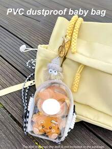 Tas Bahu Sidekick PVC Transparan 15cm (Tidak Termasuk Boneka) Tas Pembawa Figur Koleksi Pesta untuk Cosplay, Rave, Festival, Konser, Perjalanan, Belanja, Aksesori Penggunaan Sehari-hari - MultiWarna - View 3