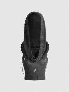 ROMWE Grunge Punk Women's Solid Color Simple Daily Knitted Sleeveless Hooded Top - Grey - View 1